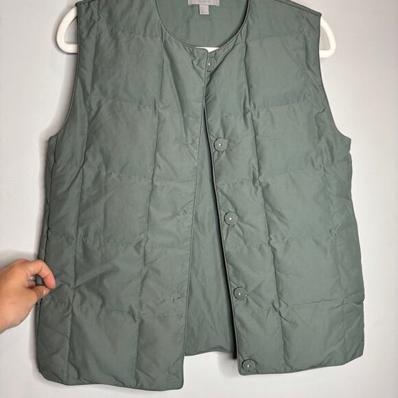 COS Quilted Down Puffer Vest - Picture 4 of 9